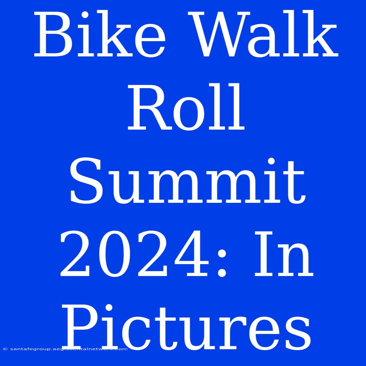 Bike Walk Roll Summit 2024: In Pictures