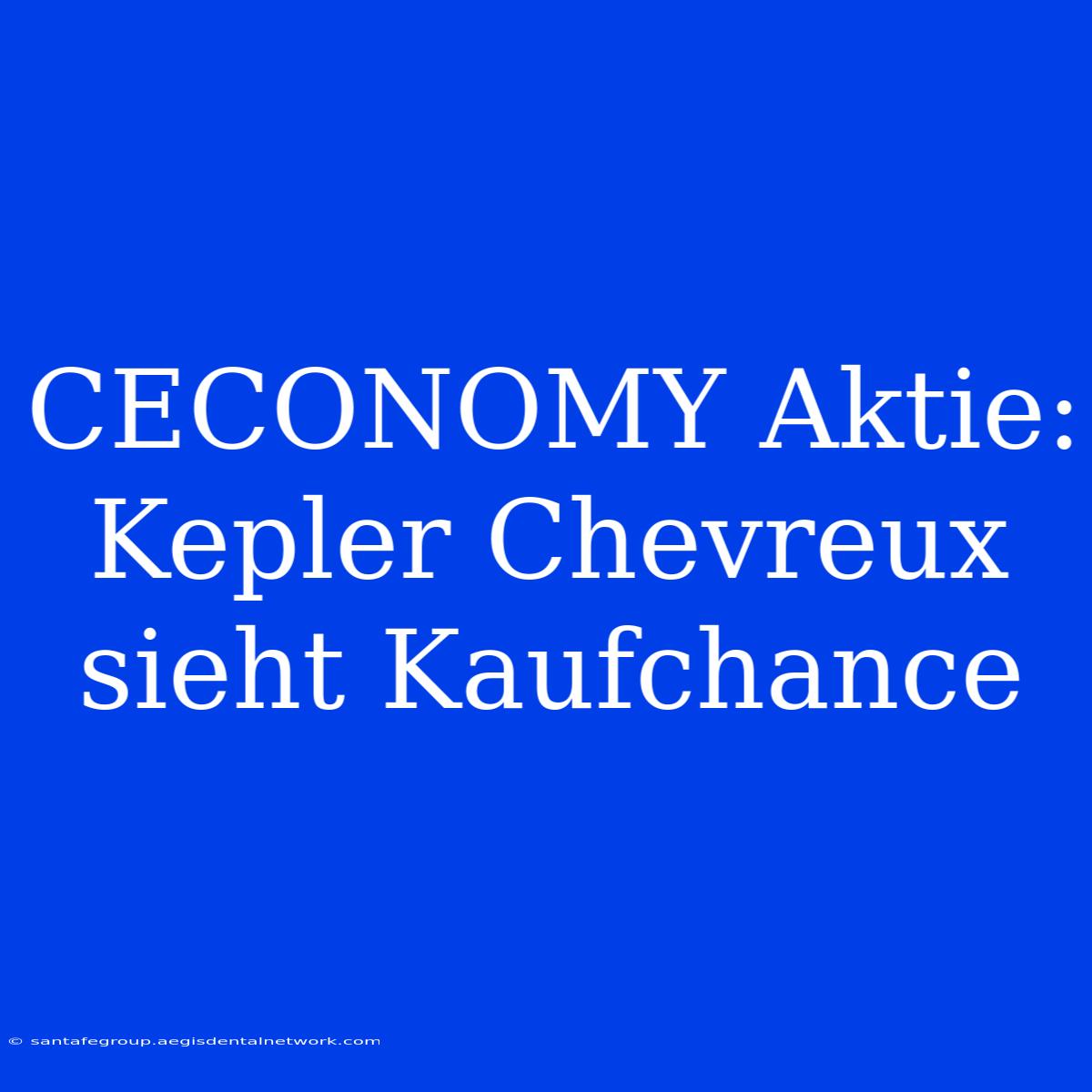 CECONOMY Aktie: Kepler Chevreux Sieht Kaufchance 