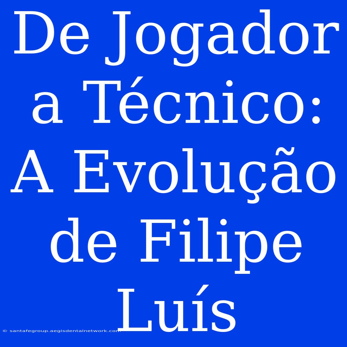 De Jogador A Técnico: A Evolução De Filipe Luís