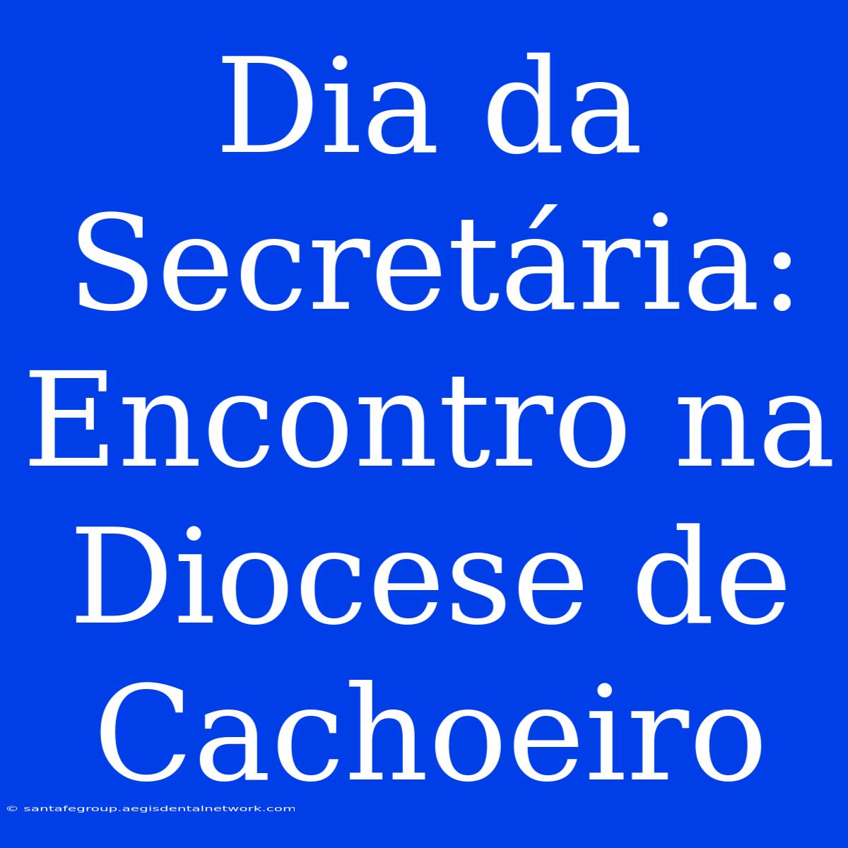 Dia Da Secretária: Encontro Na Diocese De Cachoeiro