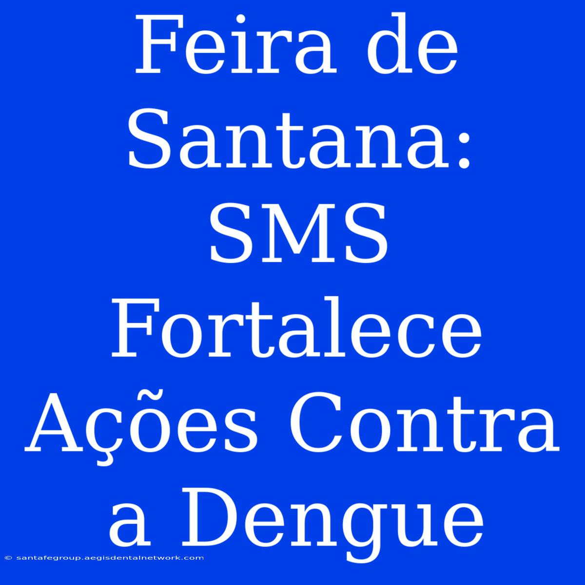 Feira De Santana: SMS Fortalece Ações Contra A Dengue