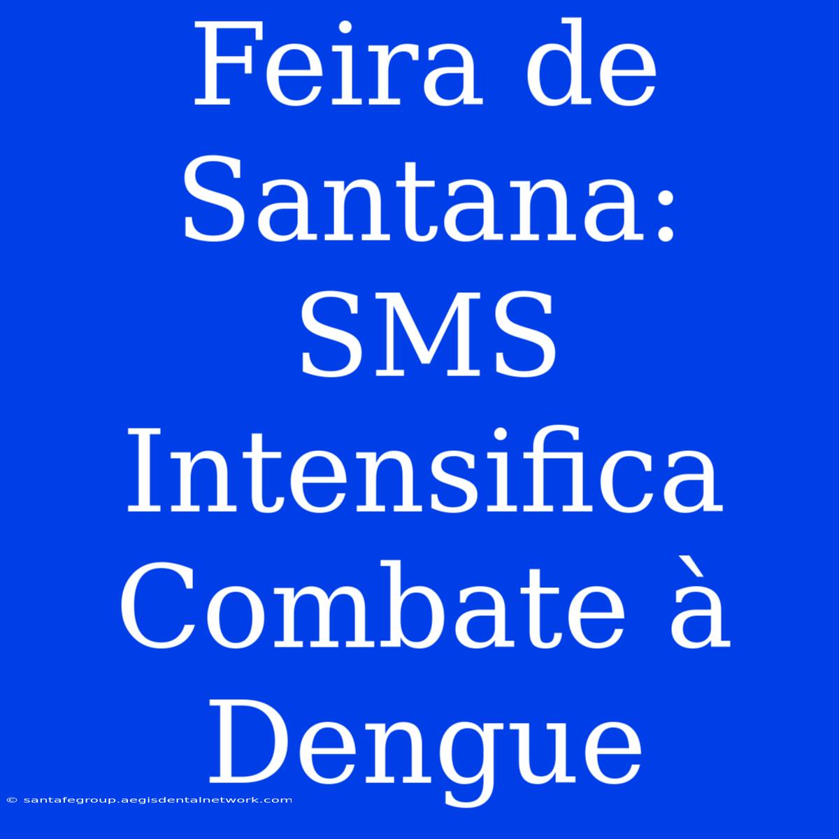 Feira De Santana: SMS Intensifica Combate À Dengue