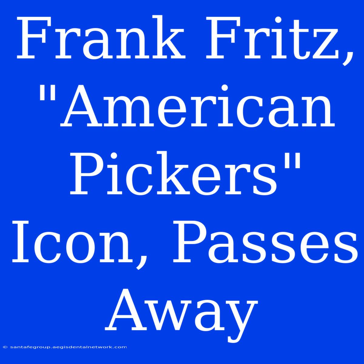 Frank Fritz, 