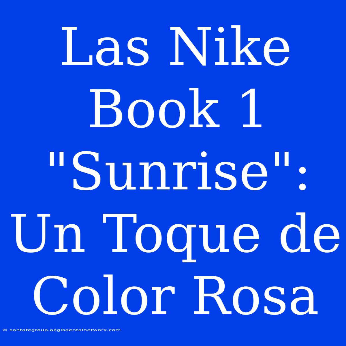 Las Nike Book 1 