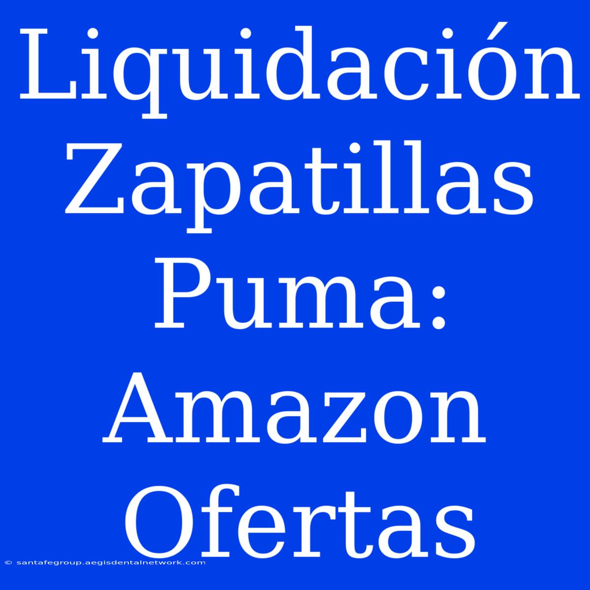 Liquidación Zapatillas Puma: Amazon Ofertas