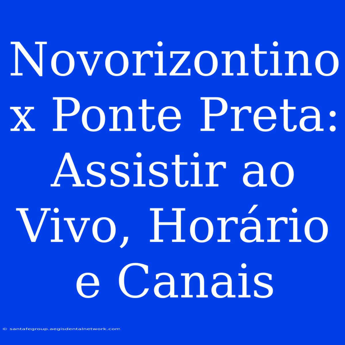 Novorizontino X Ponte Preta: Assistir Ao Vivo, Horário E Canais