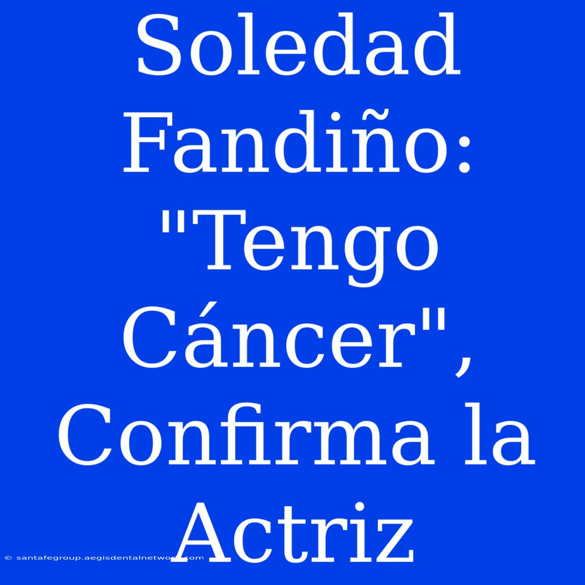 Soledad Fandiño: 